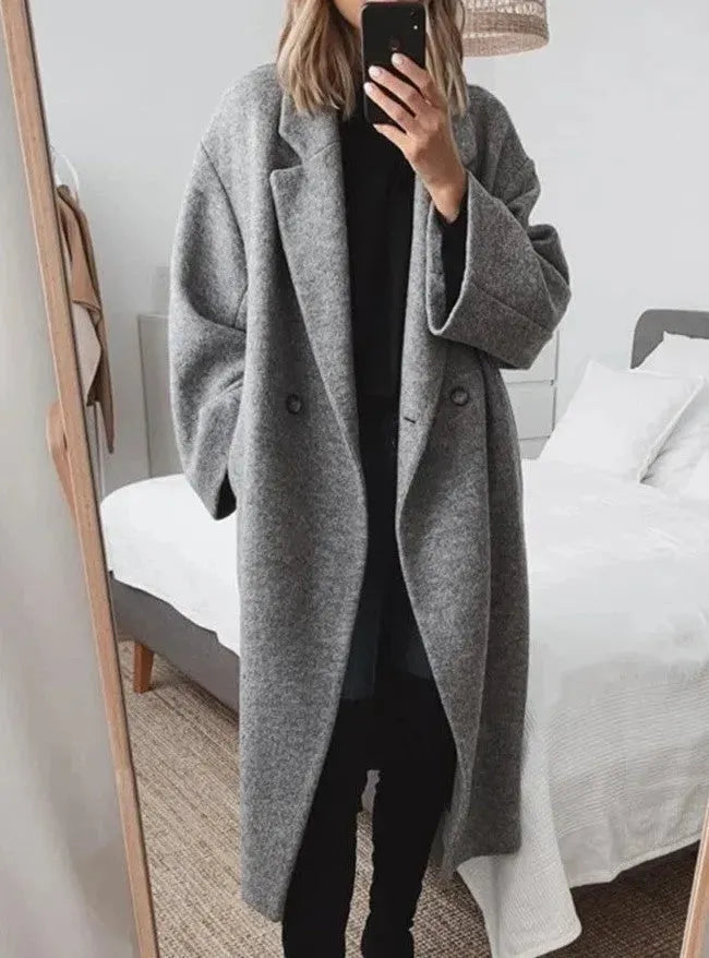 Elegant Oversized Coat for Women