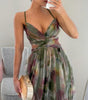 Long strappy dress for women