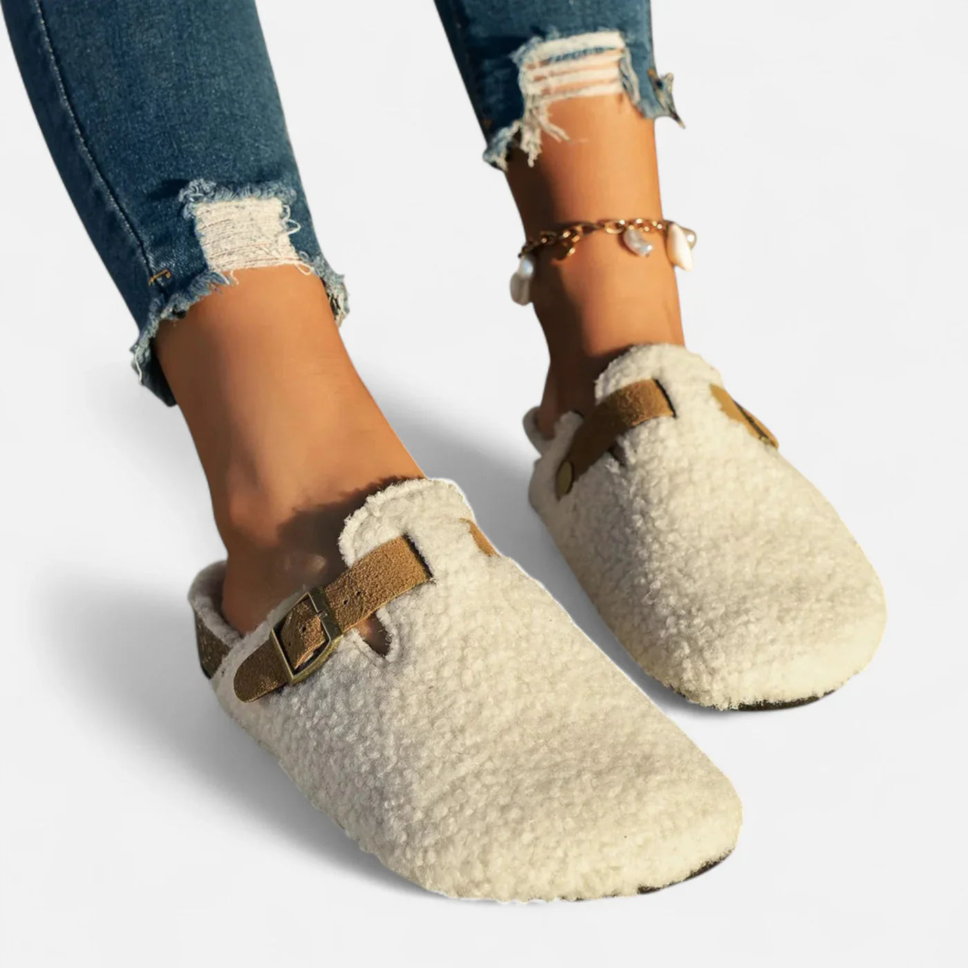 Winter mules for women