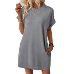 Round Neck Dress for Women