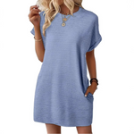 Round Neck Dress for Women
