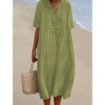 Cotton Relaxed Dress for Women