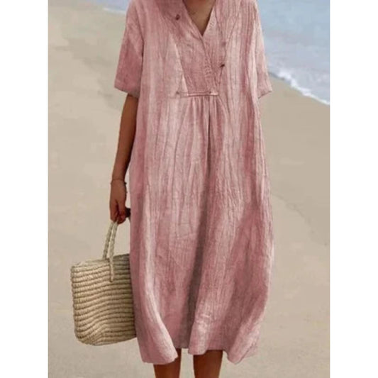Cotton Relaxed Dress for Women