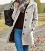 Elegant One-Button Coat for Women