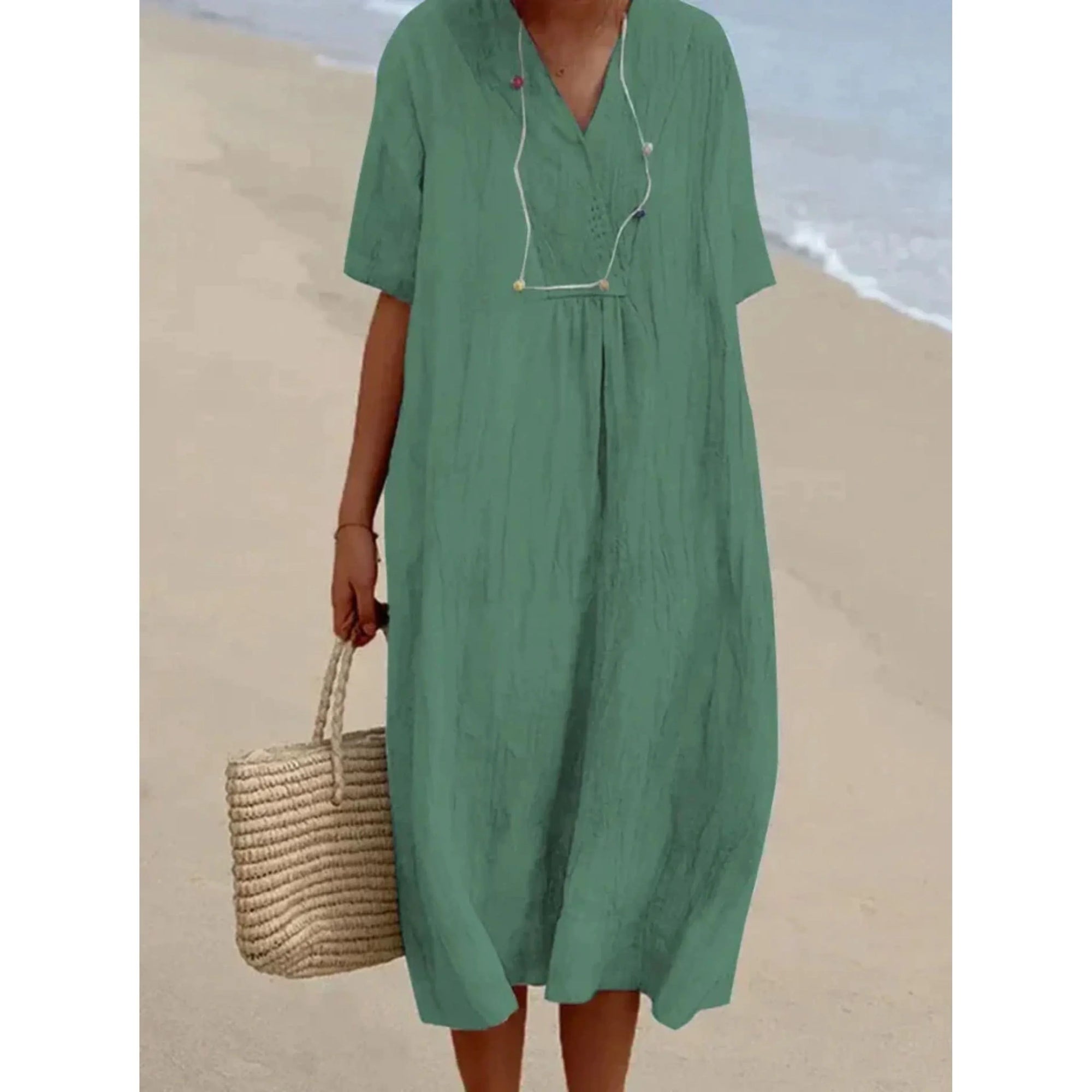 Cotton Relaxed Dress for Women