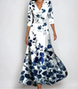 Elegant Floral Print Dress for Women