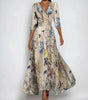 Elegant Floral Print Dress for Women