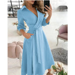 Elegant Wrap Dress for Women