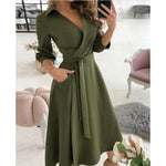 Elegant Wrap Dress for Women