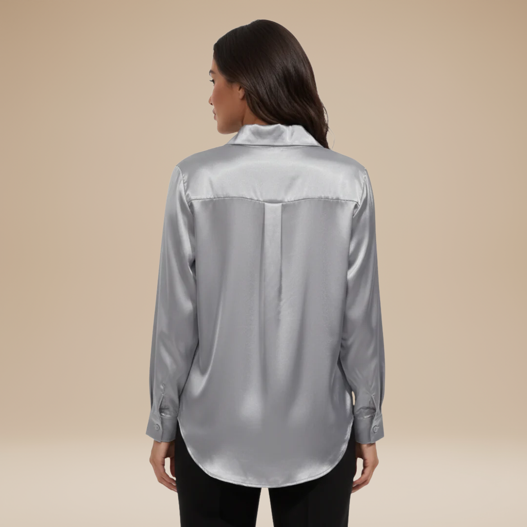 Elegant Satin Fabric Blouse for Women