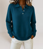 Sweater with soft collar for women