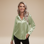 Elegant Satin Fabric Blouse for Women
