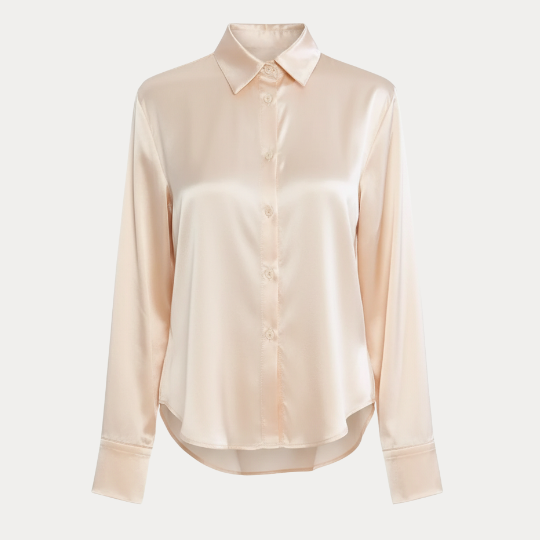 Elegant Satin Fabric Blouse for Women