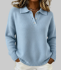 Soft Knit Polo Sweater for Women