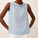 Cotton sleeveless top for women