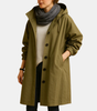 Long cotton coat for women