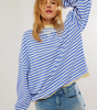 Casual Striped Sweatshirt for Women