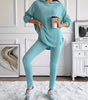 Women's Ribbed Knit Lounge Set