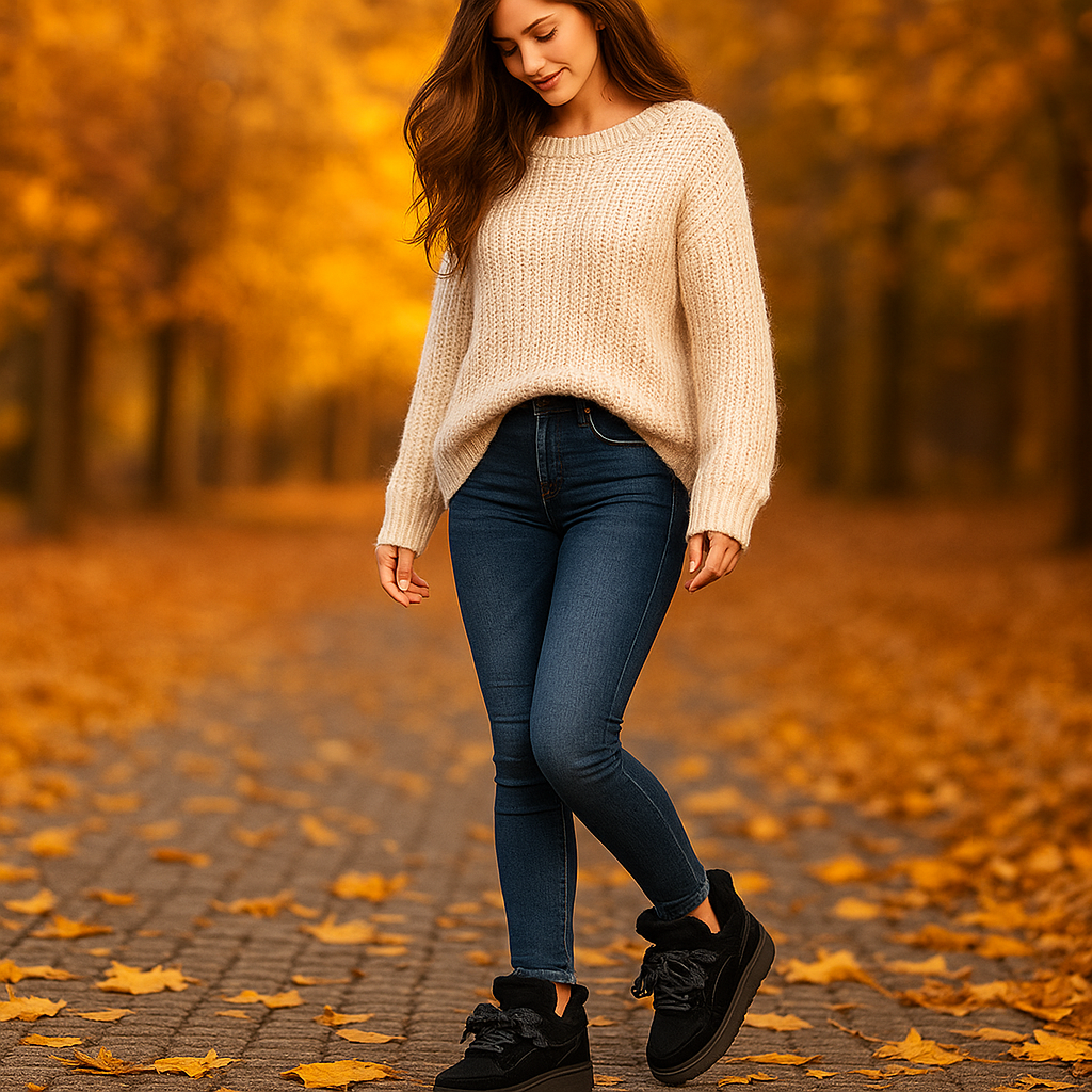 Autumn Boots in Suede for Women