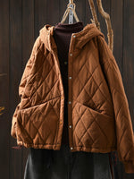 Padded Hooded Jacket for Women