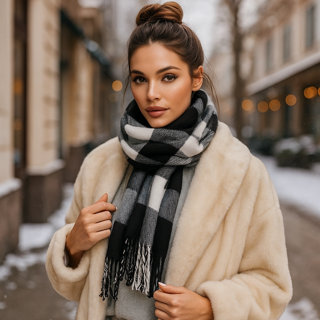 Luxury Wool Scarf for Women