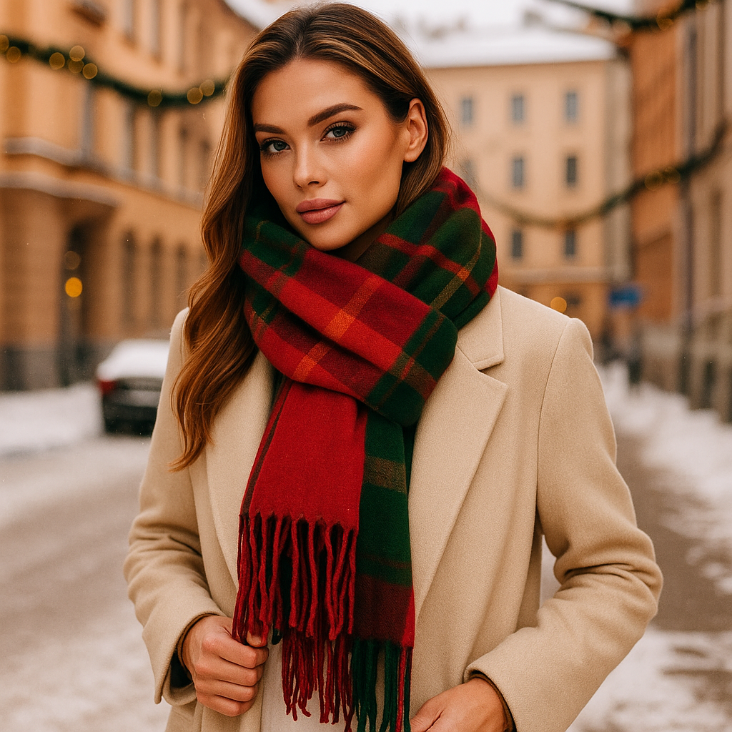 Luxury Wool Scarf for Women