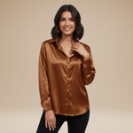 Elegant Satin Fabric Blouse for Women