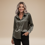 Elegant Satin Fabric Blouse for Women