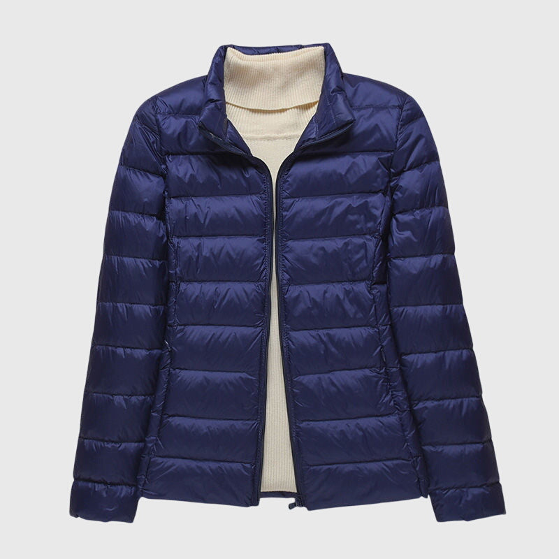 Light Hooded Down Jacket for Women