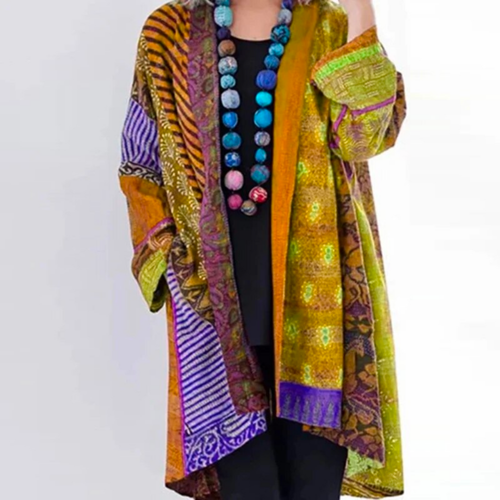 Long Colored Cardigan for Women
