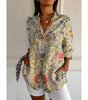 Long Floral Print Shirt for Women