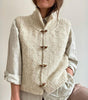 Sleeveless High Neck Knit Vest for Women