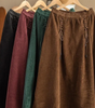 Corduroy Maxi Skirt for Women