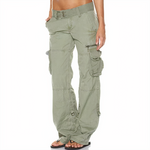 Cotton Cargo Pants for Women