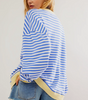 Casual Striped Sweatshirt for Women