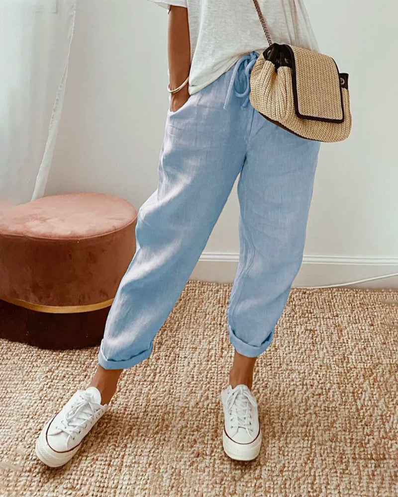 Casual Linen Pants for Women | Perfect for Everyday Wear