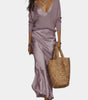 Satin Sweater and Dress Set for Women | Ideal for Everyday Wear