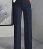 Wide High-Waisted Pants for Women