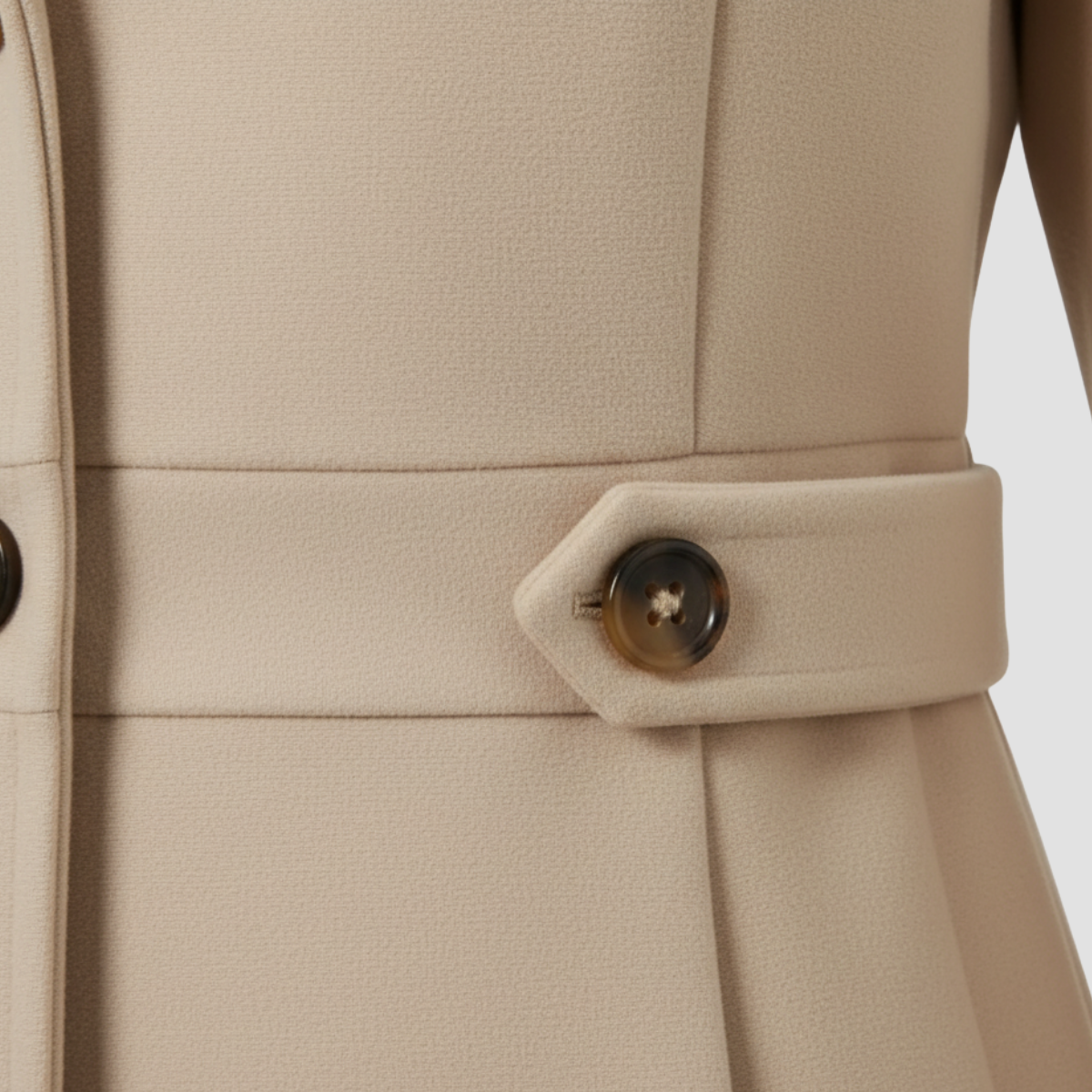 Elegant Mid-Length Coat for Women