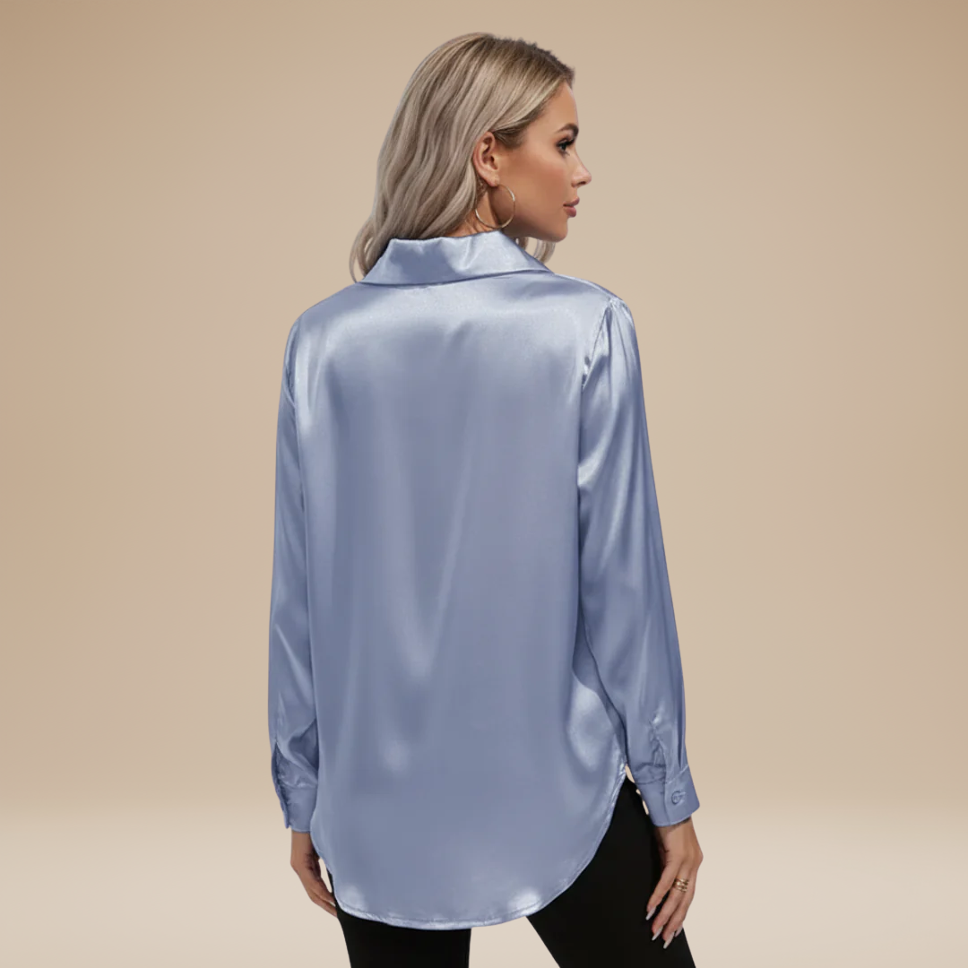 Elegant Satin Fabric Blouse for Women