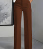 Wide High-Waisted Pants for Women