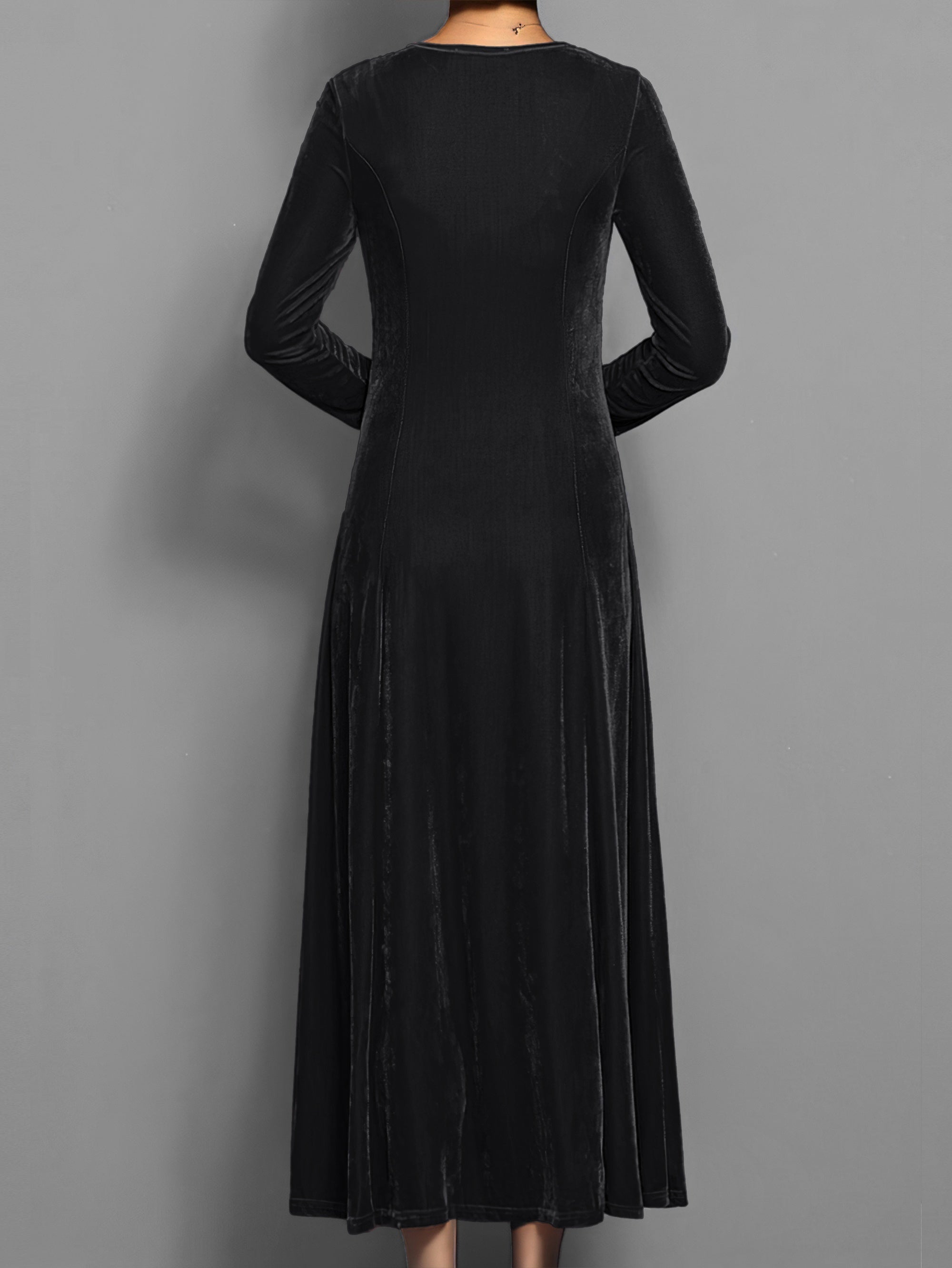 Long Velvet Dress for Women