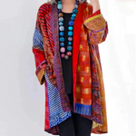 Long Colored Cardigan for Women