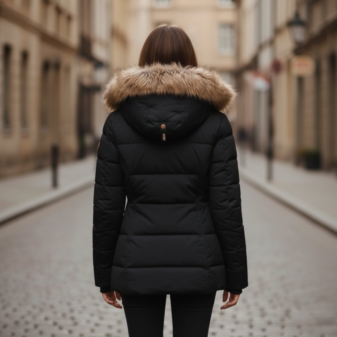 Hooded Padded Jacket for Women