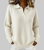 Soft Knit Polo Sweater for Women