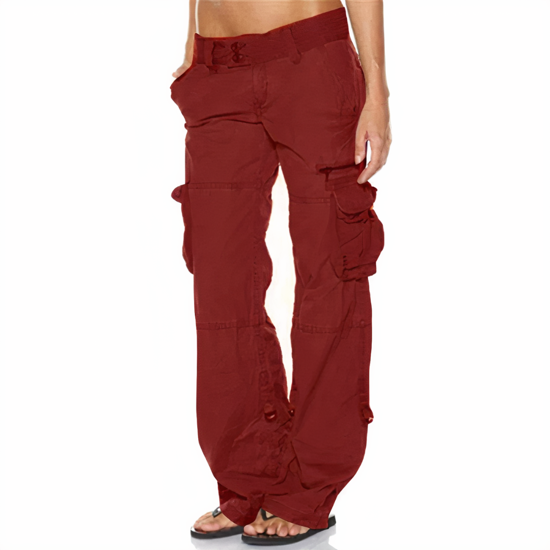 Cotton Cargo Pants for Women