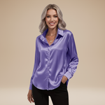 Elegant Satin Fabric Blouse for Women