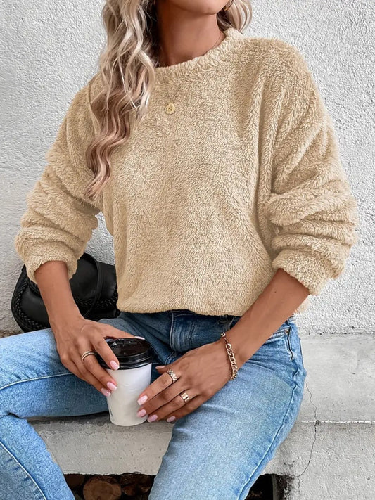 Soft Velvet Sweatshirt for Women