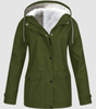 Oversized Parka with Hood and Faux Fur for Women