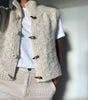 Sleeveless High Neck Knit Vest for Women